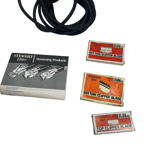 STEWART OSTER CLIPMASTER MODEL 510A LIVESTOCK ANIMAL CLIPPER SHEARS HORSES SHEEP - Picture 9 of 16